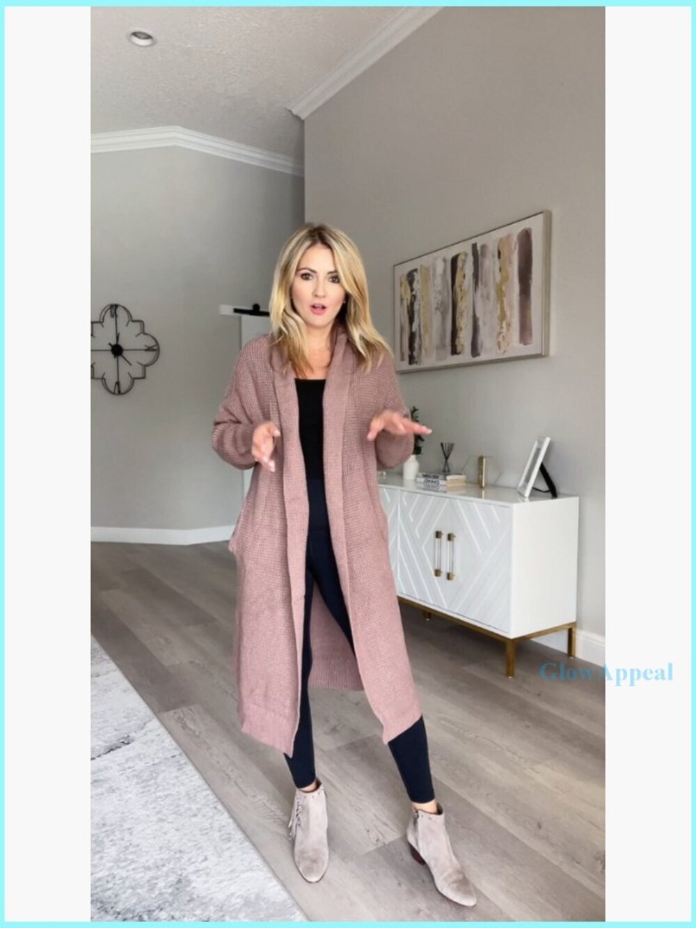 Oversized Long Cardigan Sweater Open Front Winter Coat Fall Fashion - Picture 7 of 7